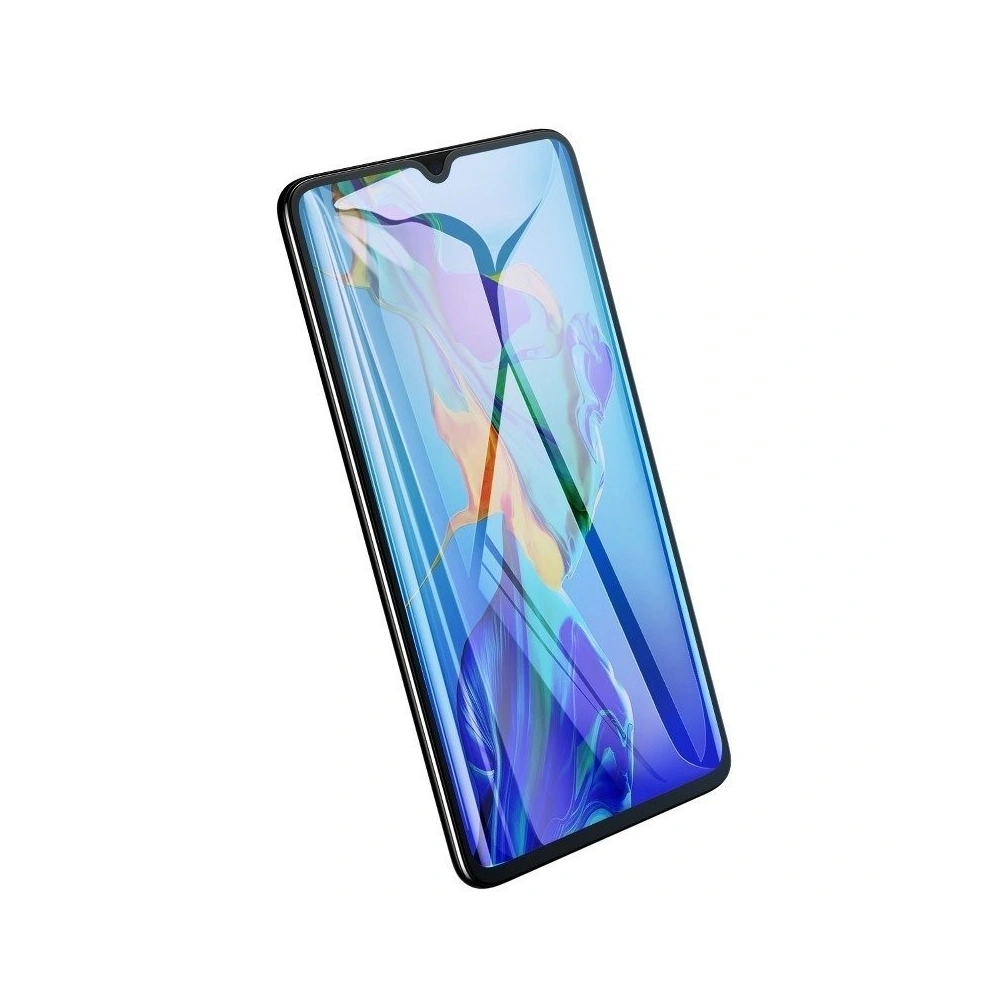 Szkło hartowane 0,3mm Baseus Anti-Bluelight do Huawei P30 (czarne)