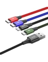 Kup USB kábel Baseus Fast 4w1 2xUSB-C / Lightning / Micro 3,5A 1,2m (fekete) - BSU621BLK - {ean13} - Sklep Home Screen