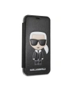 Kup Karl Lagerfeld KLFLBKI61IKPUBK iPhone Xr černý/black book Iconic Karl Embossed - KLD002BLK - {ean13} - Sklep Home Screen