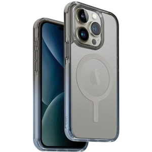Etui UNIQ Combat Duo Apple iPhone 15 Pro MagClick Charging niebiesko-szary/dusty blue-grey