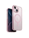 Etui UNIQ Combat Apple iPhone 15 / 14 / 13 MagClick Charging rózsaszín/babapink