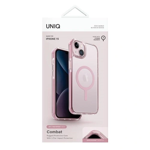 Buy UNIQ Combat Apple iPhone 15 / 14 / 13 MagClick Charging baby pink - UNIQ1089 - {ean13} - Home Screen Store Europe