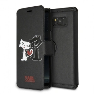 Karl Lagerfeld KLFLBKS8CL1BK S8 G950 black book Choupette in love