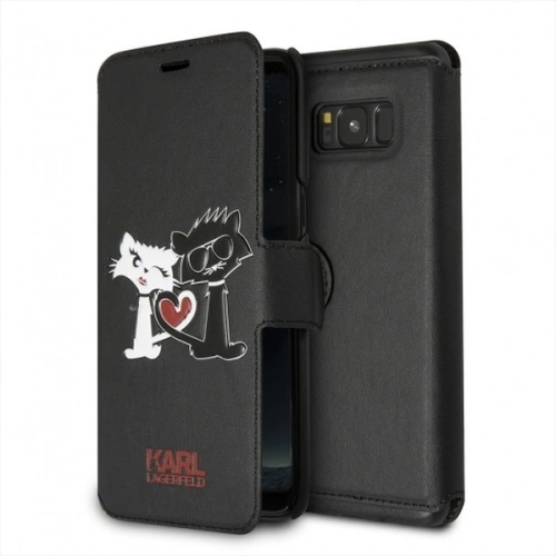 Kup Karl Lagerfeld KLFLBKS8CL1BK S8 G950 schwarz/schwarz Buch Choupette in love - KLD003BLK - {ean13} - Sklep Home Screen