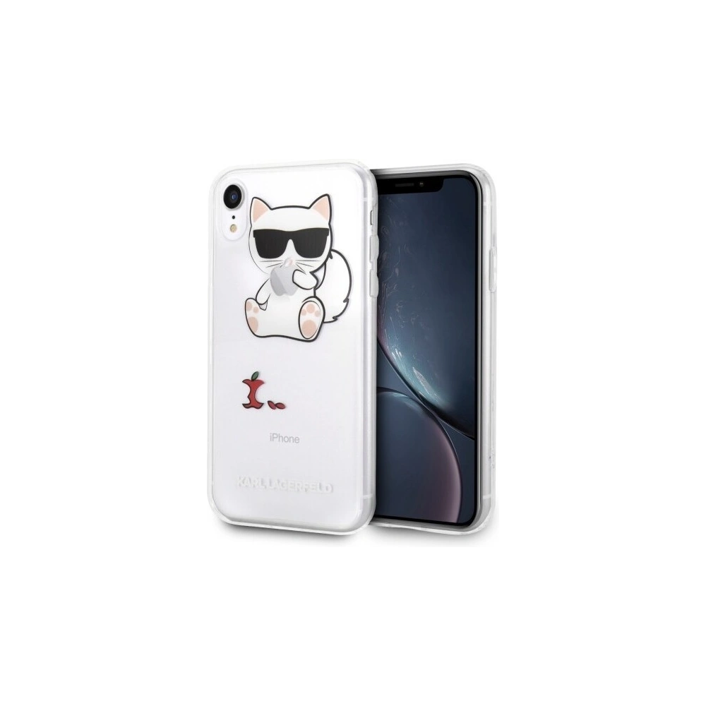 Karl Lagerfeld KLHCI61CFA iPhone Xr hardcase transparent Choupette Fun