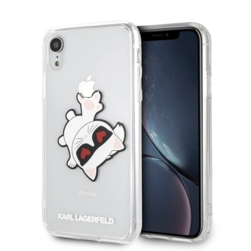 Kup Karl Lagerfeld KLHCI61CFHE iPhone Xr tvrdý obal transparentní Choupette Fun - KLD06CL - {ean13} - Sklep Home Screen