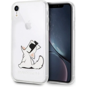 Kup Karl Lagerfeld KLHCI61CFNRC iPhone Xr hardcase transparent Choupette Fun - KLD007CL - {ean13} - Sklep Home Screen