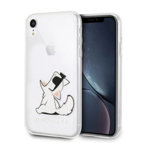 Kup Karl Lagerfeld KLHCI61CFNRC iPhone Xr tvrdé pouzdro transparentní Choupette Fun - KLD007CL - {ean13} - Sklep Home Screen