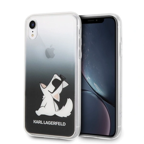 Kup Karl Lagerfeld KLHCI61CFNRCBK iPhone Xr hardcase černý/black Choupette Fun - KLD008BLK - {ean13} - Sklep Home Screen