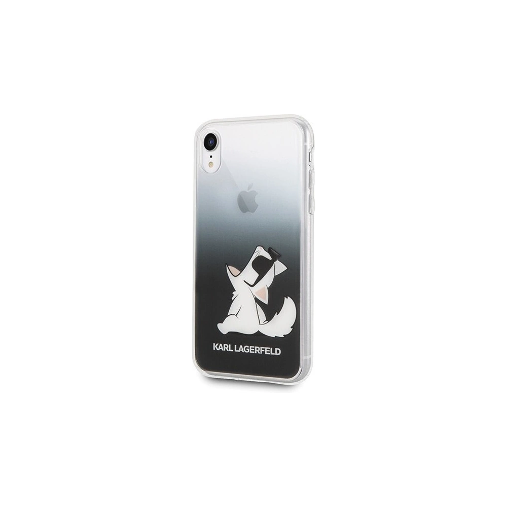Karl Lagerfeld KLHCI61CFNRCBK iPhone Xr hardcase czarny/black Choupette Fun