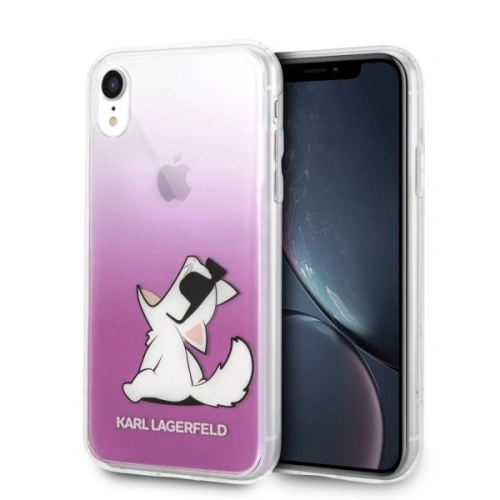 Kup Karl Lagerfeld KLHCI61CFNRCPI iPhone Xr hardcase růžový/pink Choupette Fun - KLD009PNK - {ean13} - Sklep Home Screen