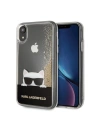 Karl Lagerfeld KLHCI61CHPEEGO iPhone Xr zlatý/hard case Liquid Glitter
