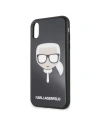 Kup Karl Lagerfeld KLHCI61DLHBK iPhone Xr schwarz/schwarz Iconic Glitter Karl`s Head - KLD011BLK - {ean13} - Sklep Home Screen