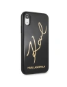 Kup Karl Lagerfeld KLHCI61DLKSBK iPhone Xr černý/black hard case Signature Glitter - KLD012BLK - {ean13} - Sklep Home Screen