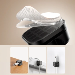 Kup Joyroom Organizator de cabluri JR-ZS368 magnetic negru [3 PACK] - JYR961 - {ean13} - Sklep Home Screen