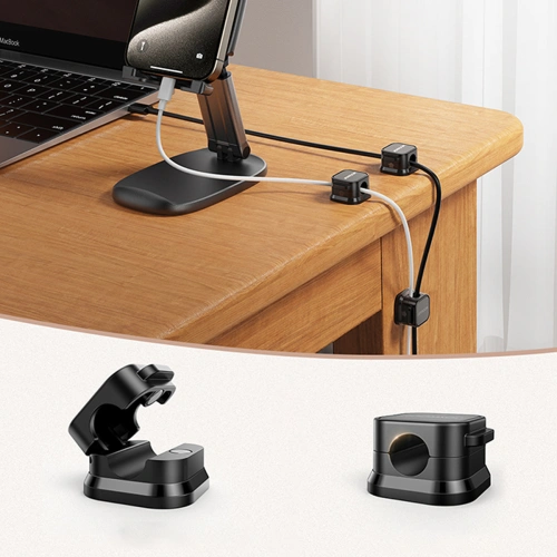 Kup Joyroom Organizator de cabluri JR-ZS368 magnetic negru [3 PACK] - JYR961 - {ean13} - Sklep Home Screen