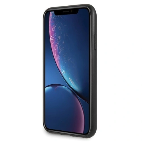 Kup Karl Lagerfeld KLHCI61DLKSBK iPhone Xr fekete/black kemény tok Signature Glitter - KLD012BLK - {ean13} - Sklep Home Screen
