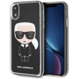 Kup Karl Lagerfeld KLHCI61ICGBK iPhone Xr czarny/black Iconic Glitter - KLD013BLK - {ean13} - Sklep Home Screen