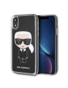 Karl Lagerfeld KLHCI61ICGBK iPhone Xr czarny/black Iconic Glitter