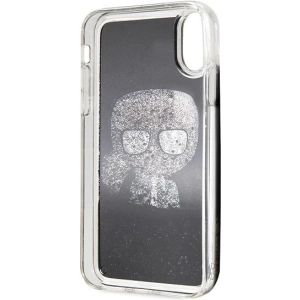 Kup Karl Lagerfeld KLHCI61ICGBK iPhone Xr czarny/black Iconic Glitter - KLD013BLK - {ean13} - Sklep Home Screen