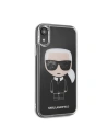 Kup Karl Lagerfeld KLHCI61ICGBK iPhone Xr fekete/fekete Iconic Glitter - KLD013BLK - {ean13} - Sklep Home Screen