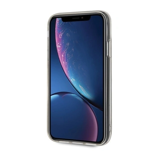 Kup Karl Lagerfeld KLHCI61ICGBK iPhone Xr schwarz/schwarz Iconic Glitter - KLD013BLK - {ean13} - Sklep Home Screen