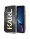 Karl Lagerfeld KLHCI61KAGBK iPhone Xr czarny/black Karl logo Glitter