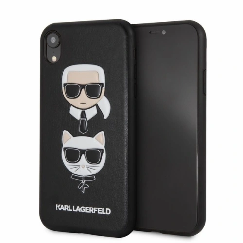 Kup Karl Lagerfeld KLHCI61KICKC iPhone Xr hardcase czarny/black Karl & Choupette - KLD018BLK - {ean13} - Sklep Home Screen