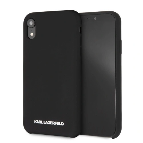 Kup Karl Lagerfeld KLHCI61SLBKS iPhone Xr Hartschale schwarz/schwarz Silikon - KLD028BLK - {ean13} - Sklep Home Screen