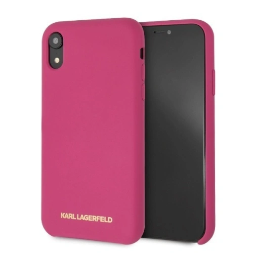 Kup Karl Lagerfeld KLHCI61SLROG hardcase iPhone Xr roz/fișie Silicon - KLD030FKS - {ean13} - Sklep Home Screen