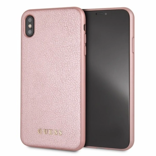 Kup Guess Apple Case GUHCI65IGLRG iPhone XS Max Roségold/Roségold Hartschalenetui Iridescent - GUE091RS - {ean13} - Sklep Home Screen