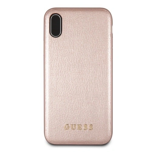 Buy Guess GUHCI65IGLRG iPhone Xs Max rose gold hard case Iridescent - GUE091RS - {ean13} - Home Screen Store Europe