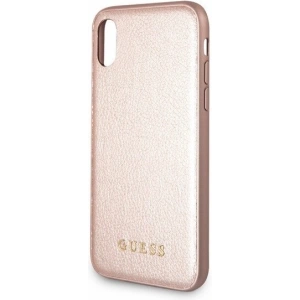 Kup Etui Guess GUHCI65IGLRG Apple iPhone XS Max rose gold/różowo-złoty hard case Iridescent - GUE091RS - {ean13} - Sklep Home Screen