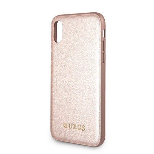 Kup Etui Guess GUHCI65IGLRG Apple iPhone XS Max rose gold/różowo-złoty hard case Iridescent - GUE091RS - {ean13} - Sklep Home Screen