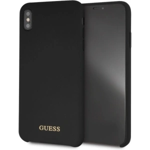 Kup Etui Guess GUHCI65LSGLBK Apple iPhone XS Max black/czarny hard case Silicone - GUE093BLK - {ean13} - Sklep Home Screen