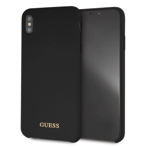 Kup Etui Guess GUHCI65LSGLBK Apple iPhone XS Max negru/czarny hard case Silicon - GUE093BLK - {ean13} - Sklep Home Screen