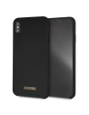 Etui Guess GUHCI65LSGLBK Apple iPhone XS Max negru/czarny hard case Silicon
