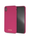 Kup Guess Apple Case GUHCI65LSGLPI iPhone XS Max rosa/rosa Hartschalenetui Silikon - GUE095PNK - {ean13} - Sklep Home Screen