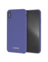 Guess Apple Tasche GUHCI65LSGLUV iPhone XS Max lila/lila Hartschale Silikon