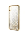 Kup Etui Guess GUHCI65PEOLGGO Apple iPhone XS Max zlatý/gold hard case 4G Peony Liquid Glitter - GUE098GLD - {ean13} - Sklep Home Screen