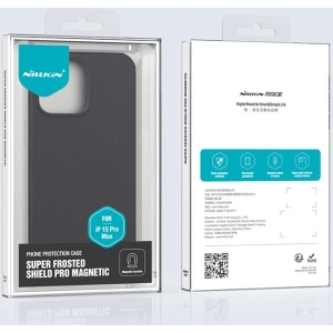 Kup Etui Nillkin Super Shield Pro Magnetic Apple iPhone 15 Pro Max fekete - NLK1392 - {ean13} - Sklep Home Screen