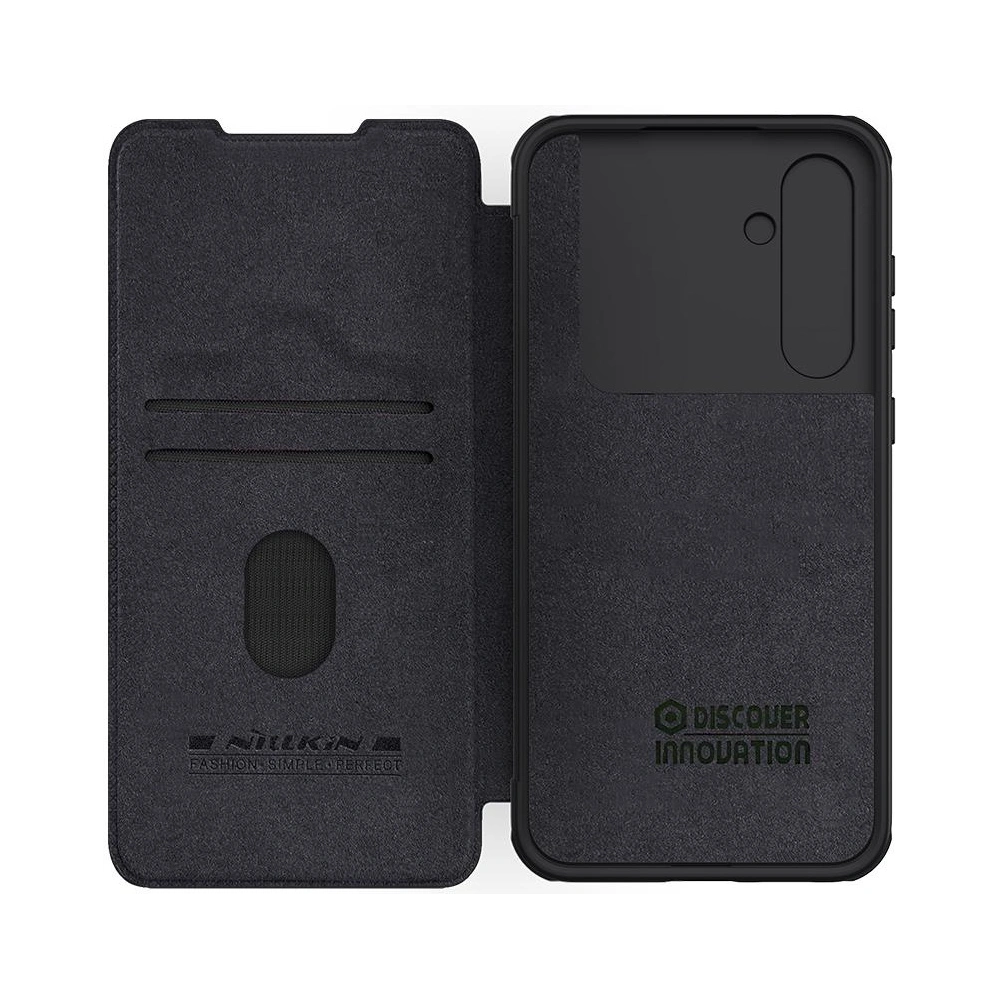 Etui Nillkin Qin Pro Leather Case Samsung Galaxy S23 FE czarne