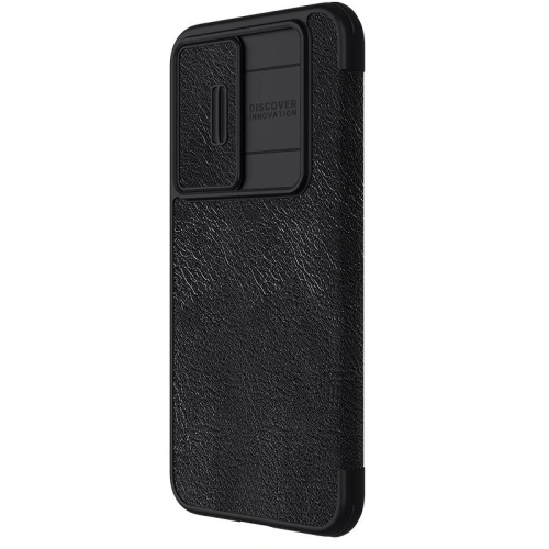 Kup Case Nillkin Qin Pro Lederhülle Samsung Galaxy S23 FE schwarz - NLK1393 - {ean13} - Sklep Home Screen