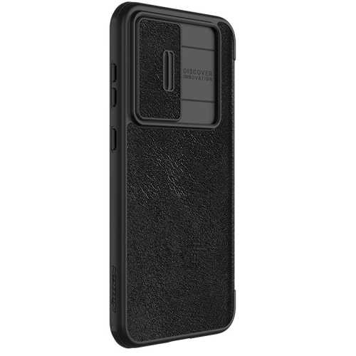 Kup Case Nillkin Qin Pro Lederhülle Samsung Galaxy S23 FE schwarz - NLK1393 - {ean13} - Sklep Home Screen