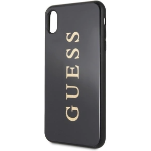 Kup Etui Guess GUHCI65TGGGBK Apple iPhone XS Max czarny/black hard case Classic Double Layer Glitter - GUE099BLK - {ean13} - Sklep Home Screen