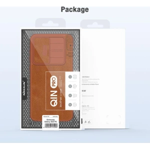 Kup Nillkin Samsung Carcasă Qin Pro Carcasă din piele Galaxy S23 FE negru - NLK1393 - {ean13} - Sklep Home Screen