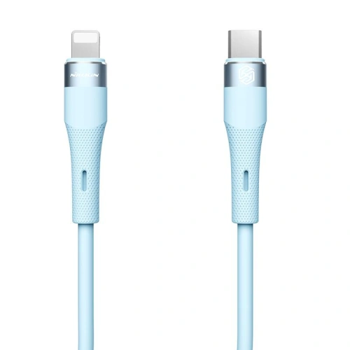 Kup Kabel Nillkin Data Cable Flowspeed Silicon USB-C / Lightning PD 27W modrý - NLK1396 - {ean13} - Sklep Home Screen