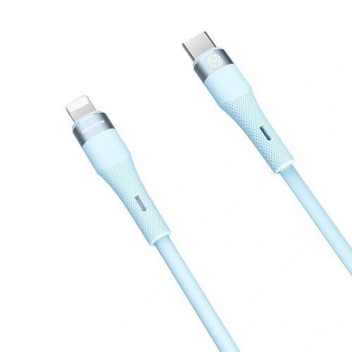 Kup Kabel Nillkin Data Cable Flowspeed Silicon USB-C / Lightning PD 27W modrý - NLK1396 - {ean13} - Sklep Home Screen