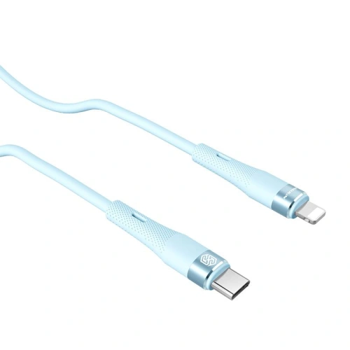 Buy Nillkin Data Cable Flowspeed Silicon USB-C / Lightning PD 27W blue - NLK1396 - {ean13} - Home Screen Store Europe