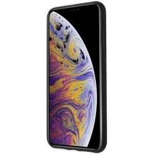 Kup Etui Guess GUHCI65TGGGBK Apple iPhone XS Max czarny/black hard case Classic Double Layer Glitter - GUE099BLK - {ean13} - Sklep Home Screen